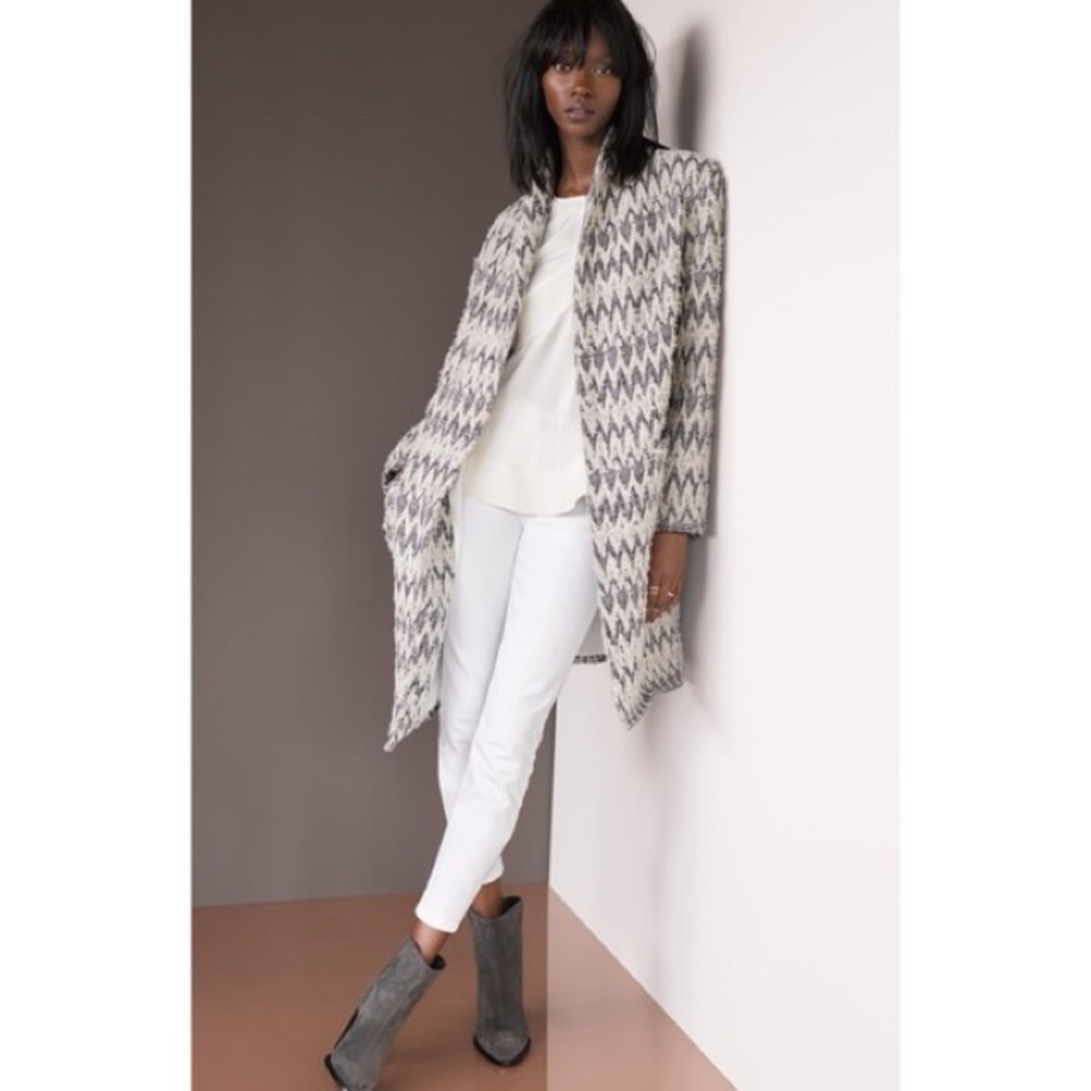 IRO “Caly” Chevron Coat